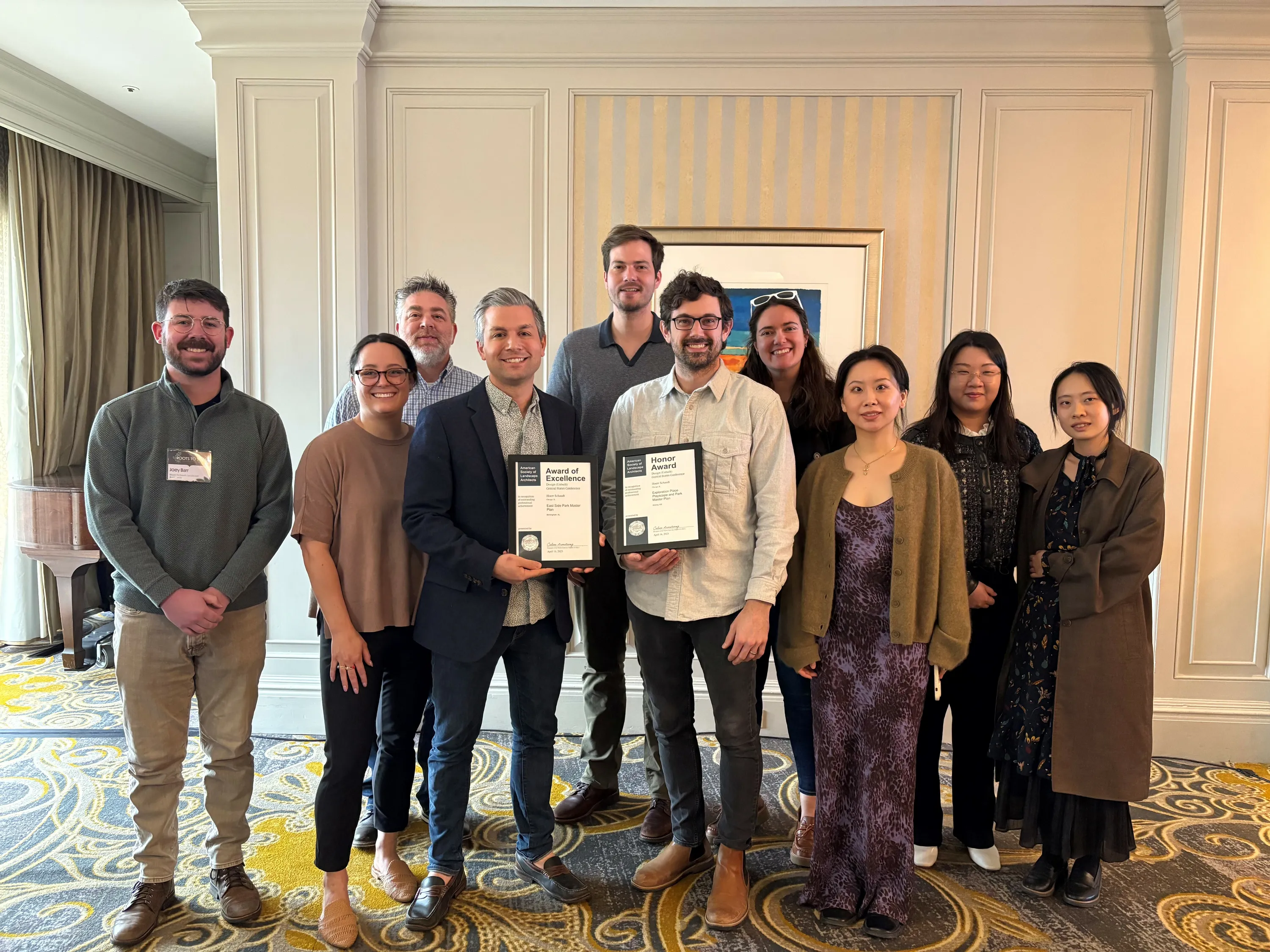 KC Team at Awards Lunch