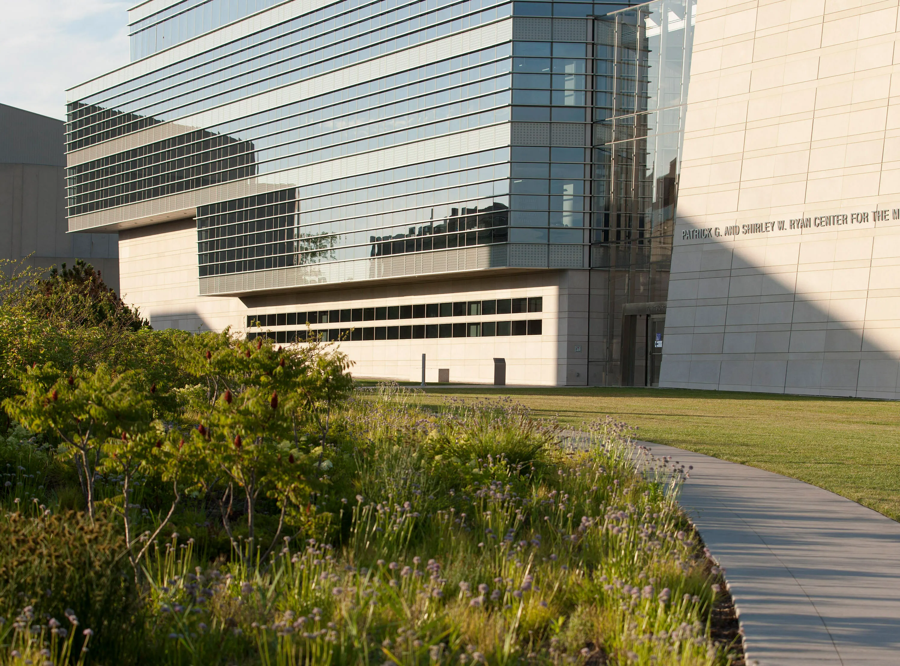 12 building grasses sunset northwestern hoerrschaudt