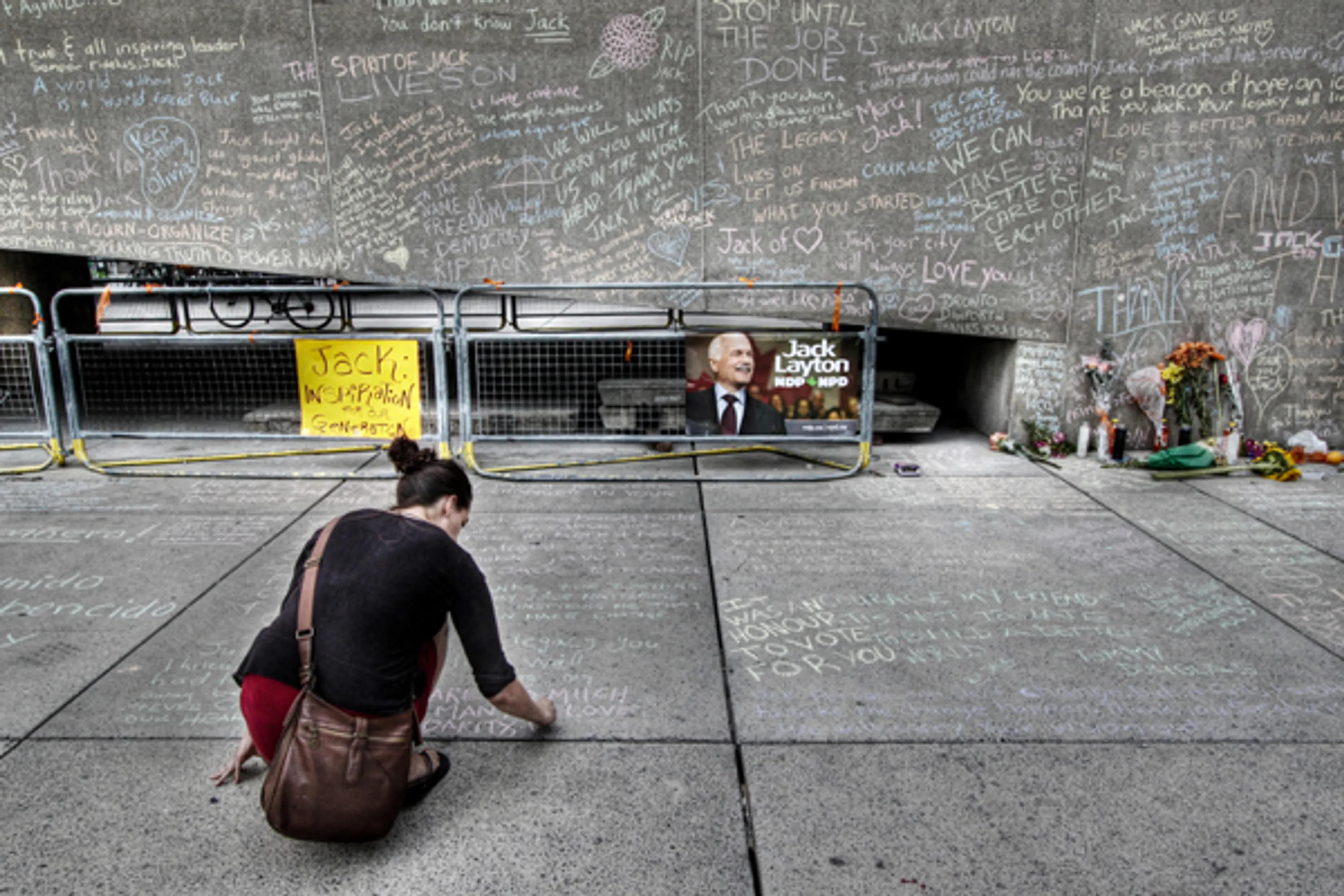 2 nathan phillips square layton memorial woman chalk civic landscapes places for people blog hoerrschaudt