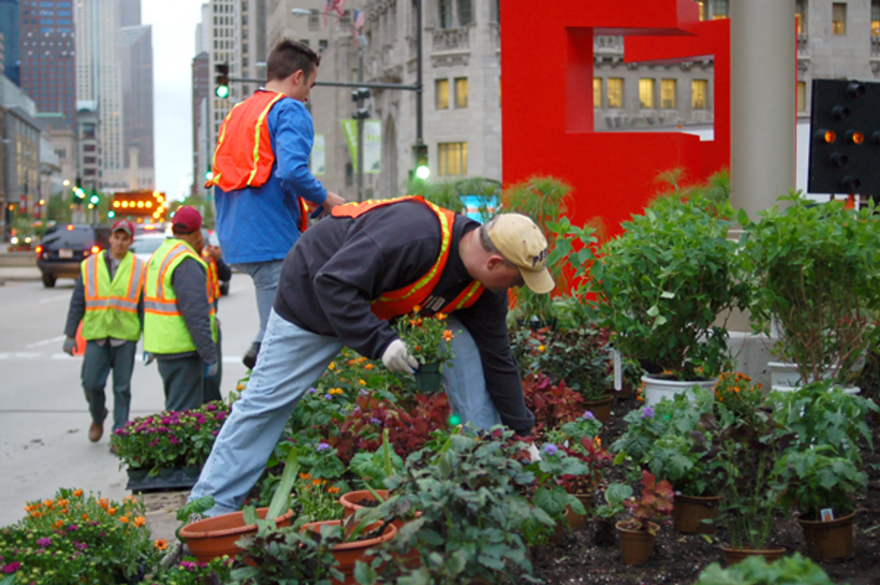 3 planting michigan avenue michigan avenue the garden in the street blog hoerrschaudt