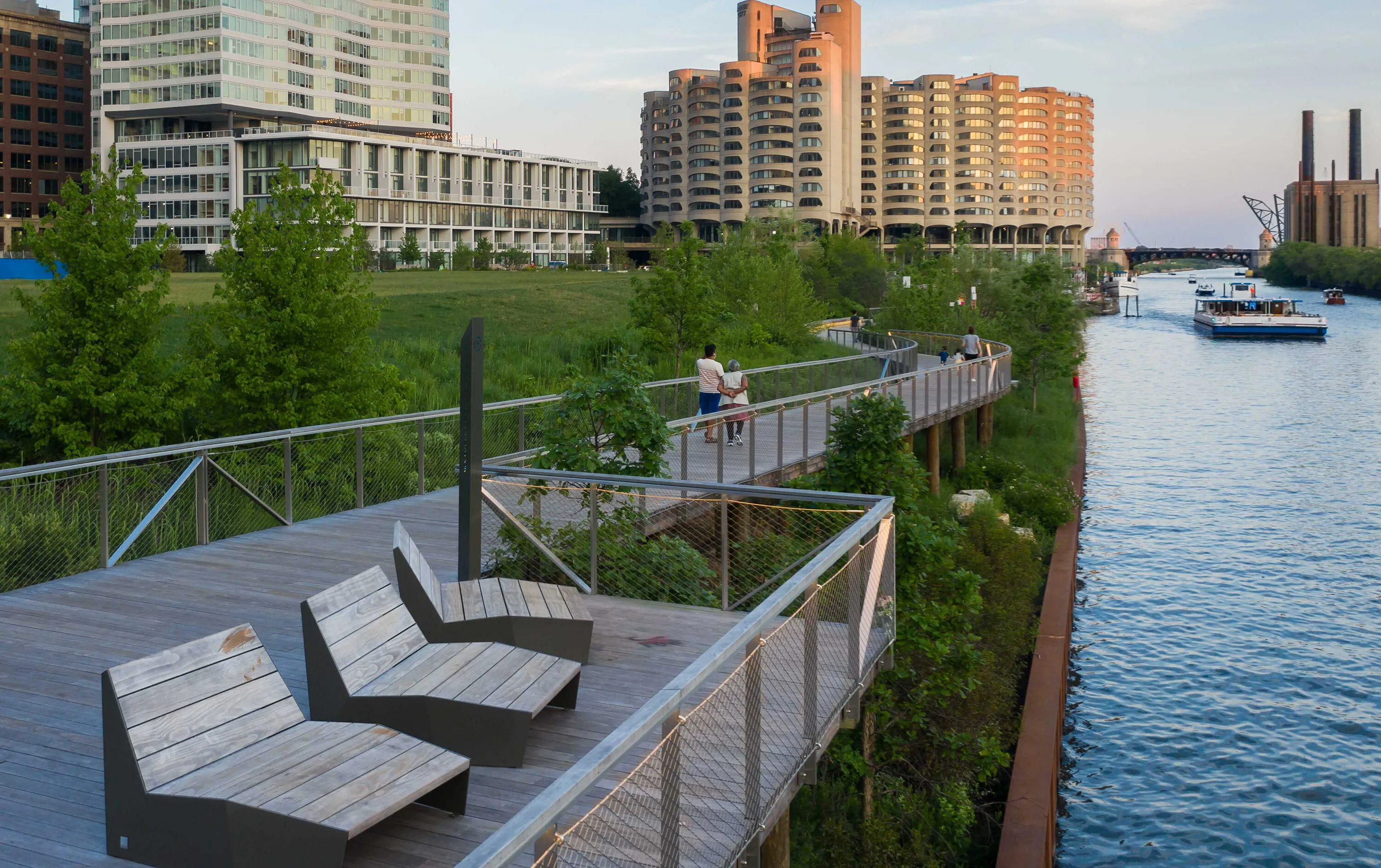 5 seating river path city southbank park riverline development hoerrschaudt