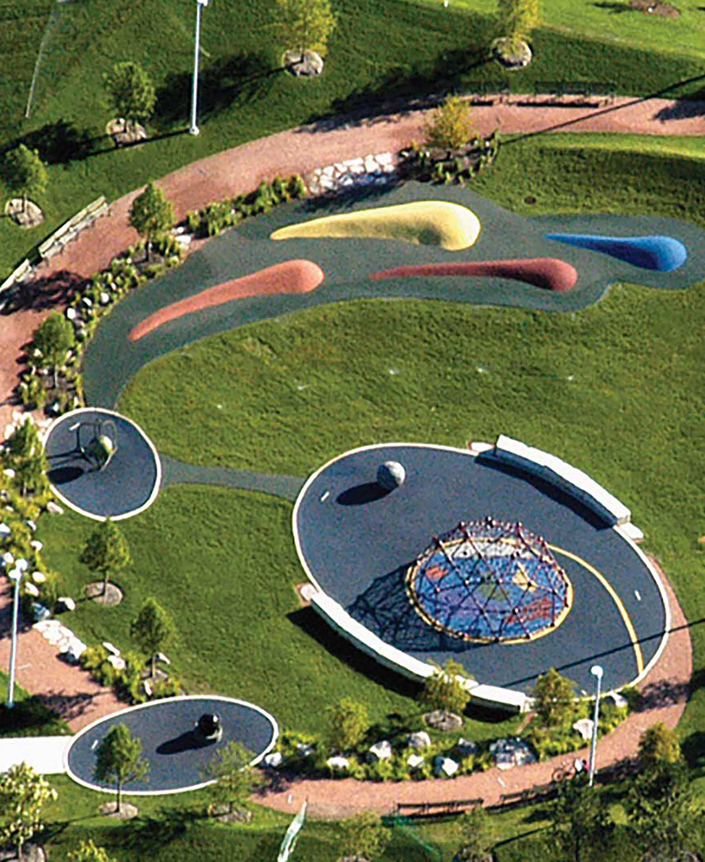 6 B play ground design spiral soldier field hoerrschaudt