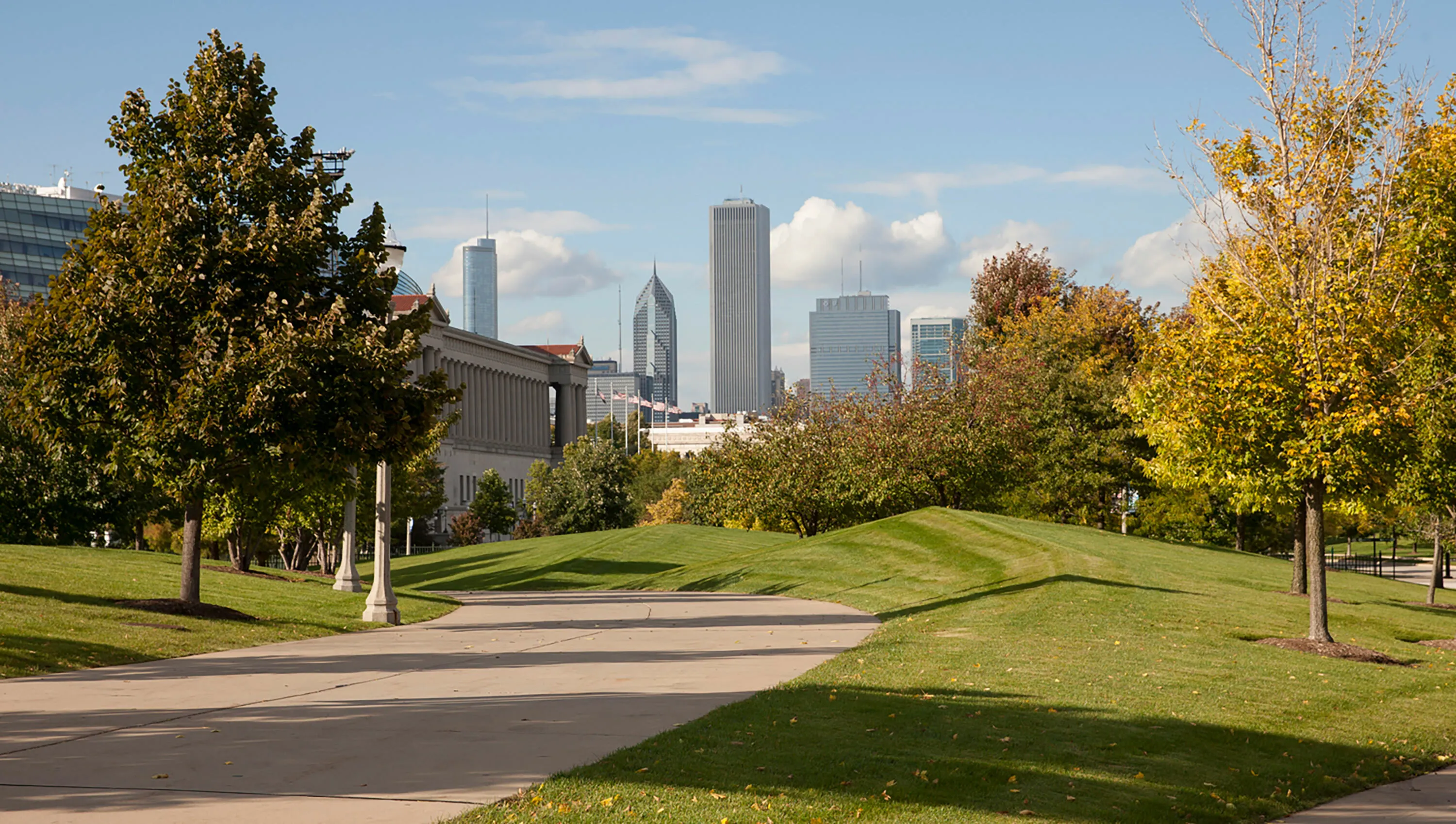 9 skyline path fall scenic soldier field hoerrschaudt